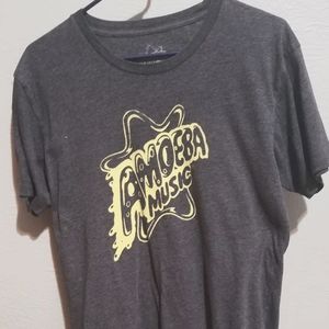 Mens medium Amoeba Music short sleeve t-shirt.
